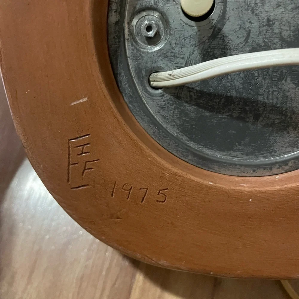 VTG 1975 Cermanic Horse Head Clock